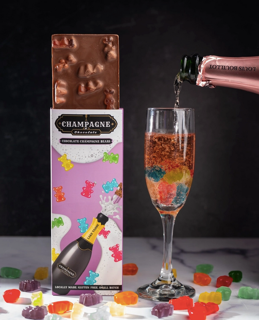 Chocolate Champagne Bears