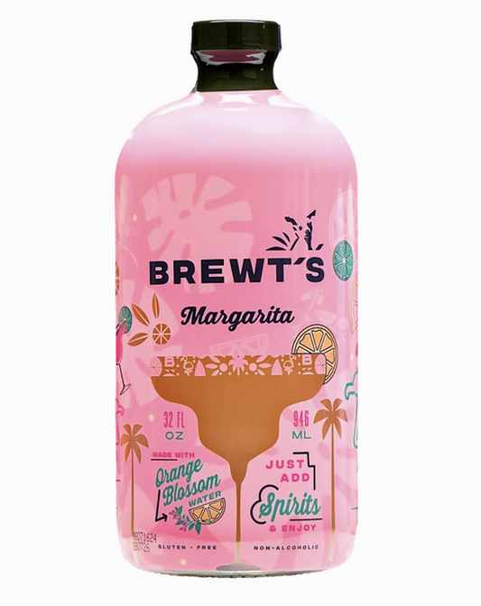 Brewt's Margarita Mix | All-Natural & Fresh Premium Cocktail Mixer