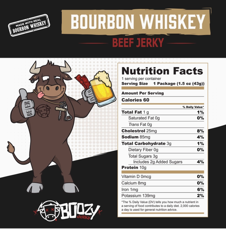 BESTSELLER: Bourbon Whiskey Beef Jerky