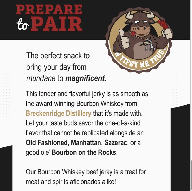 BESTSELLER: Bourbon Whiskey Beef Jerky