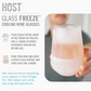 Glass Freeze™ Cooling Wine Glasses - Frost - Set