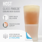 Glass Freeze™ Cooling Beer Glasses - Frost - Set