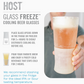 Glass Freeze™ Cooling Beer Glasses - Frost - Set