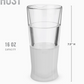 Glass Freeze™ Cooling Beer Glasses - Frost - Set