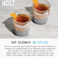 Glass Freeze™ Cooling Whiskey Glasses - Frost - Set