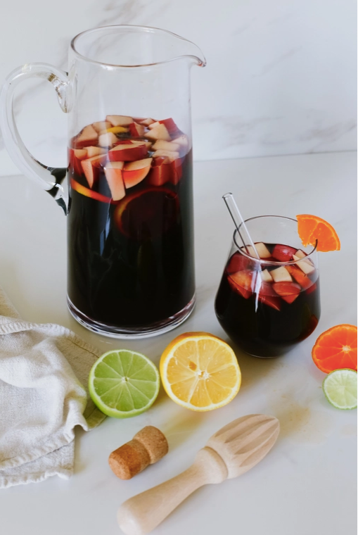 Lush Wine Mix-Sangria Singles - Organic Sangria Cocktail & Mocktail Mix