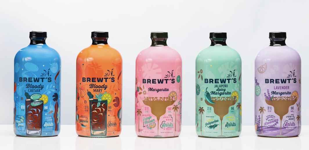 Brewt's Margarita Mix | All-Natural & Fresh Premium Cocktail Mixer