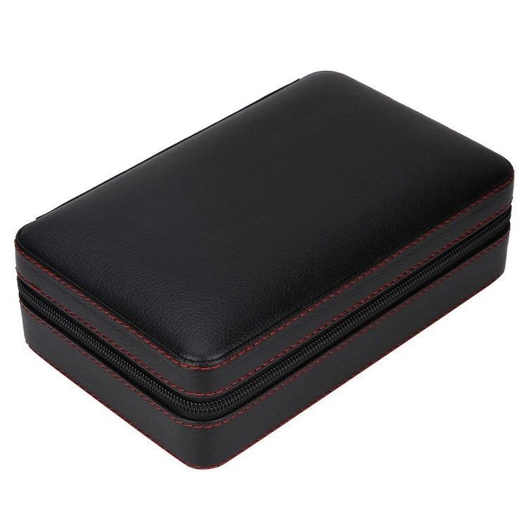 Travel Leather Cigar Humidor Case