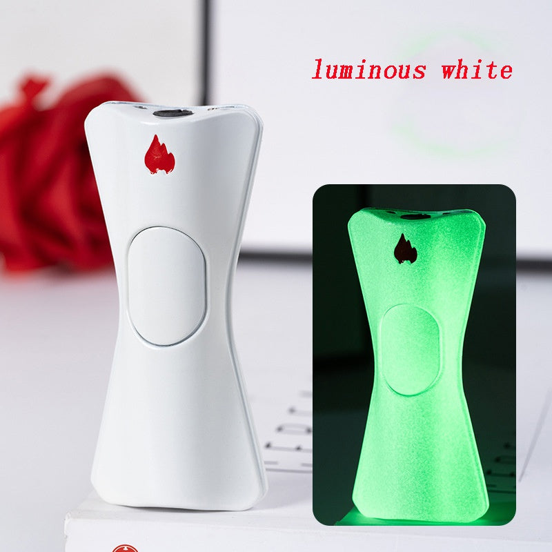 Cute Luminous Torch Lighter Refillable & Windproof