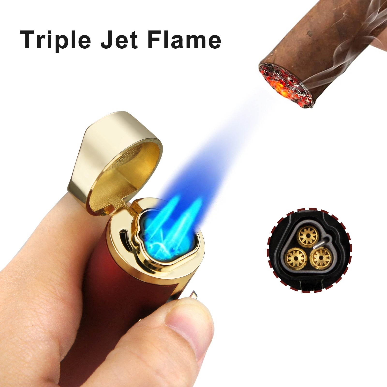 flashlight cigarette lighter Floating Cigarette on Credit Card flashlight cigarette lighter Floating Cigarette on Credit Card