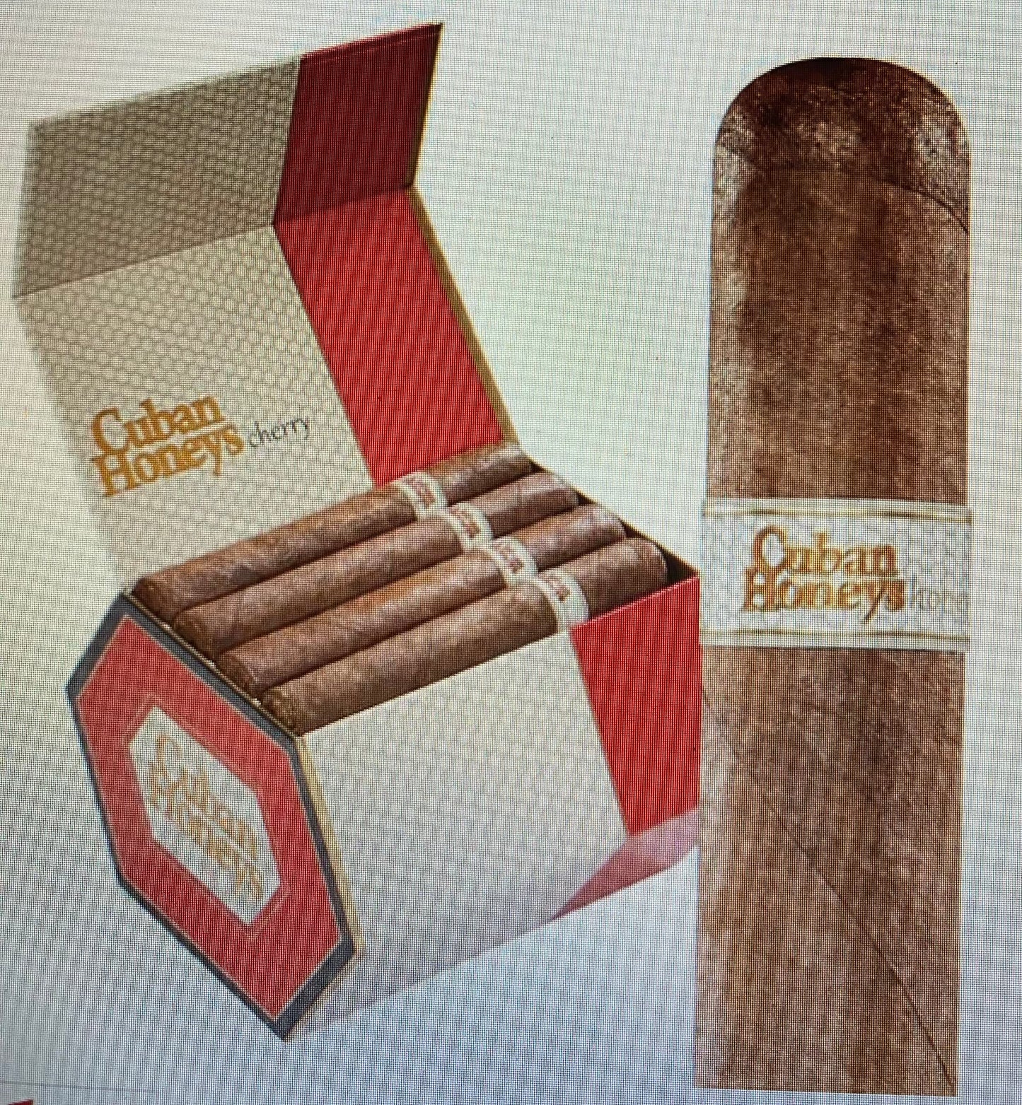 Cuban Honeys- Ultra -Premium Tobacco,  paired with mouthwatering flavors