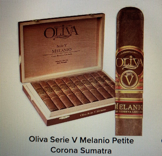 Oliva Serie 'V' Melanio Petite Corona Sumatra 4" x 40