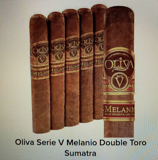 Oliva Serie 'V' Melanio Double Toro Sumatra 6.0" x 60