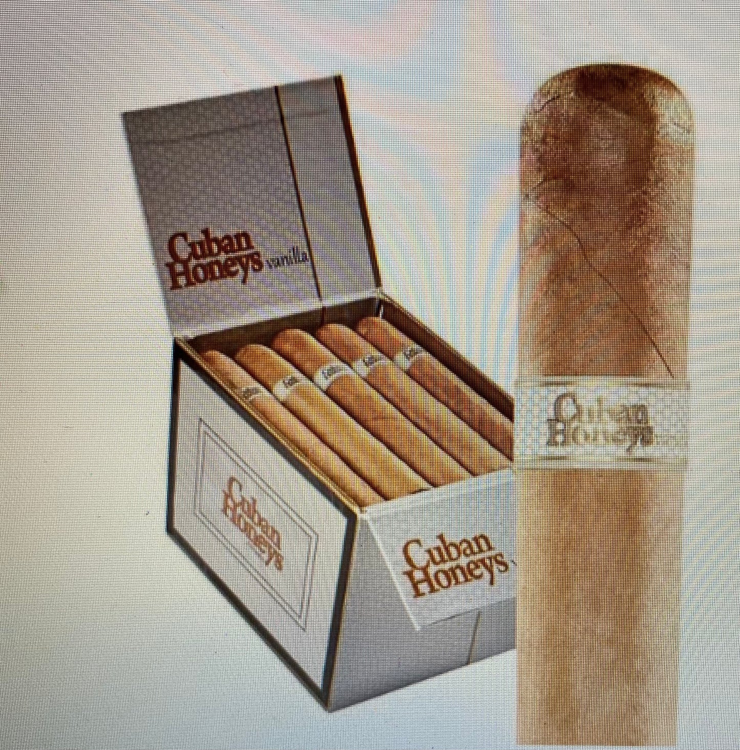 Cuban Honeys- Ultra -Premium Tobacco,  paired with mouthwatering flavors